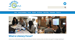 Desktop Screenshot of literacyfocus.co.uk